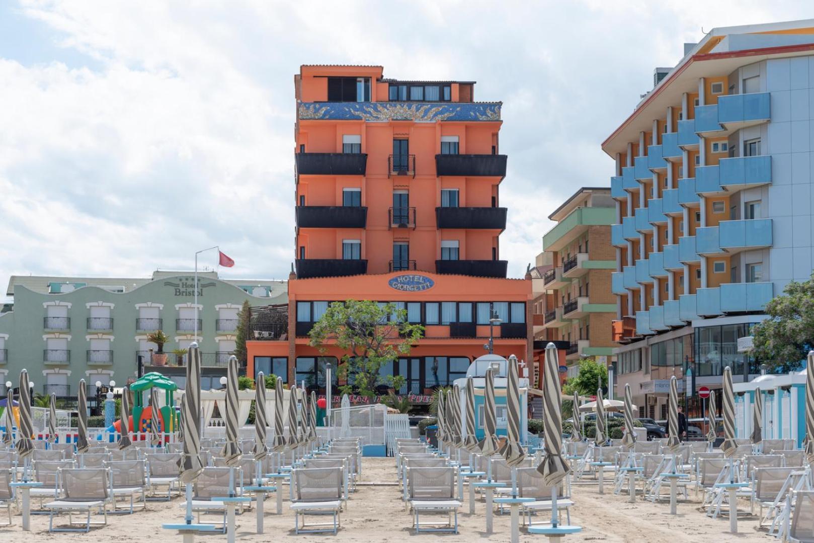 Hotel Giorgetti Orange Bellaria-Igea Marina Exteriör bild
