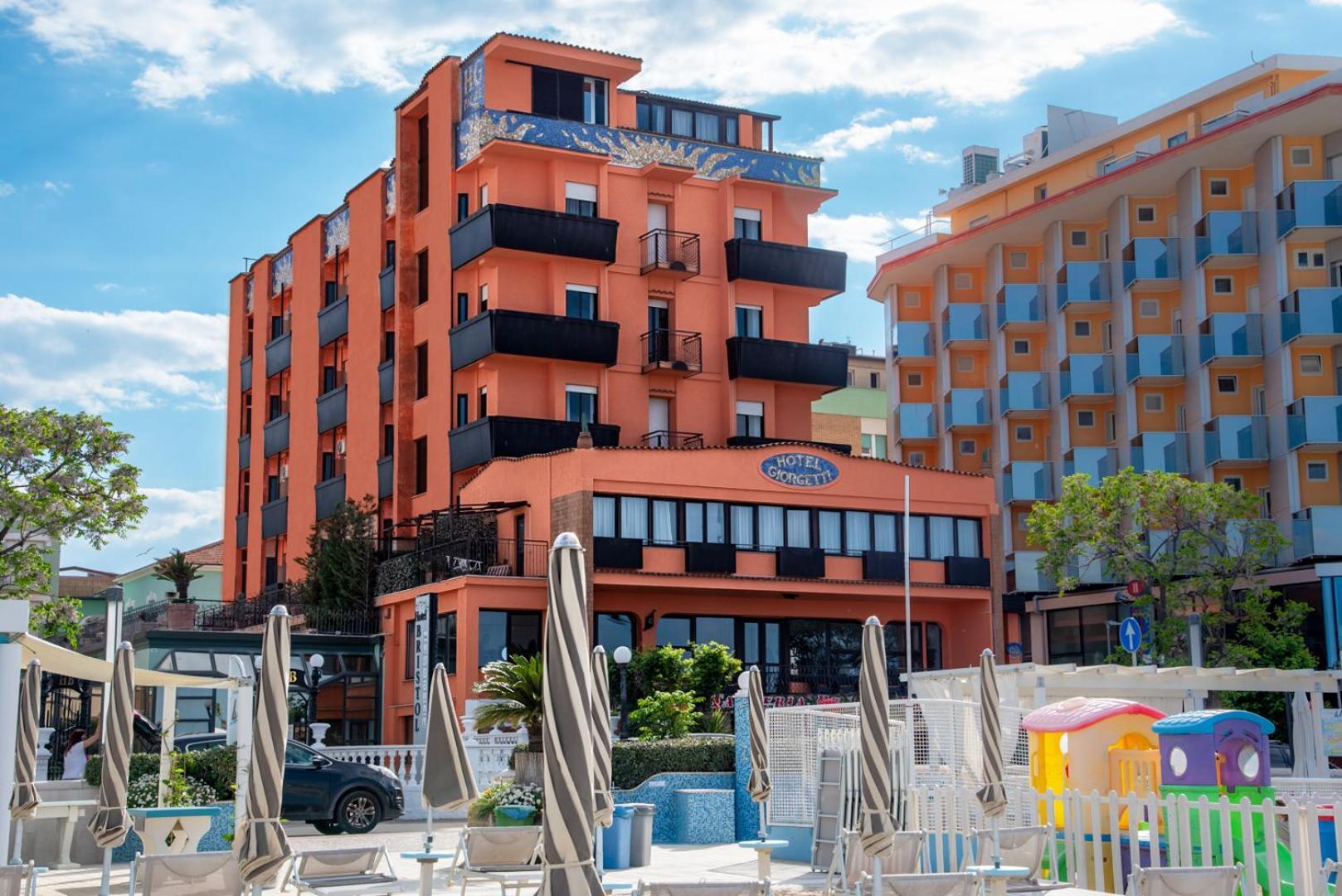 Hotel Giorgetti Orange Bellaria-Igea Marina Exteriör bild